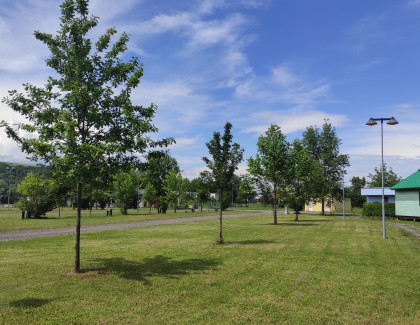 Rezervace stání pro obytné vozy s vlastním sociálním zařízením